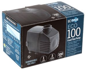 EcoPlus Eco 100 Fixed Flow Submersible Only Pump 100 GPH